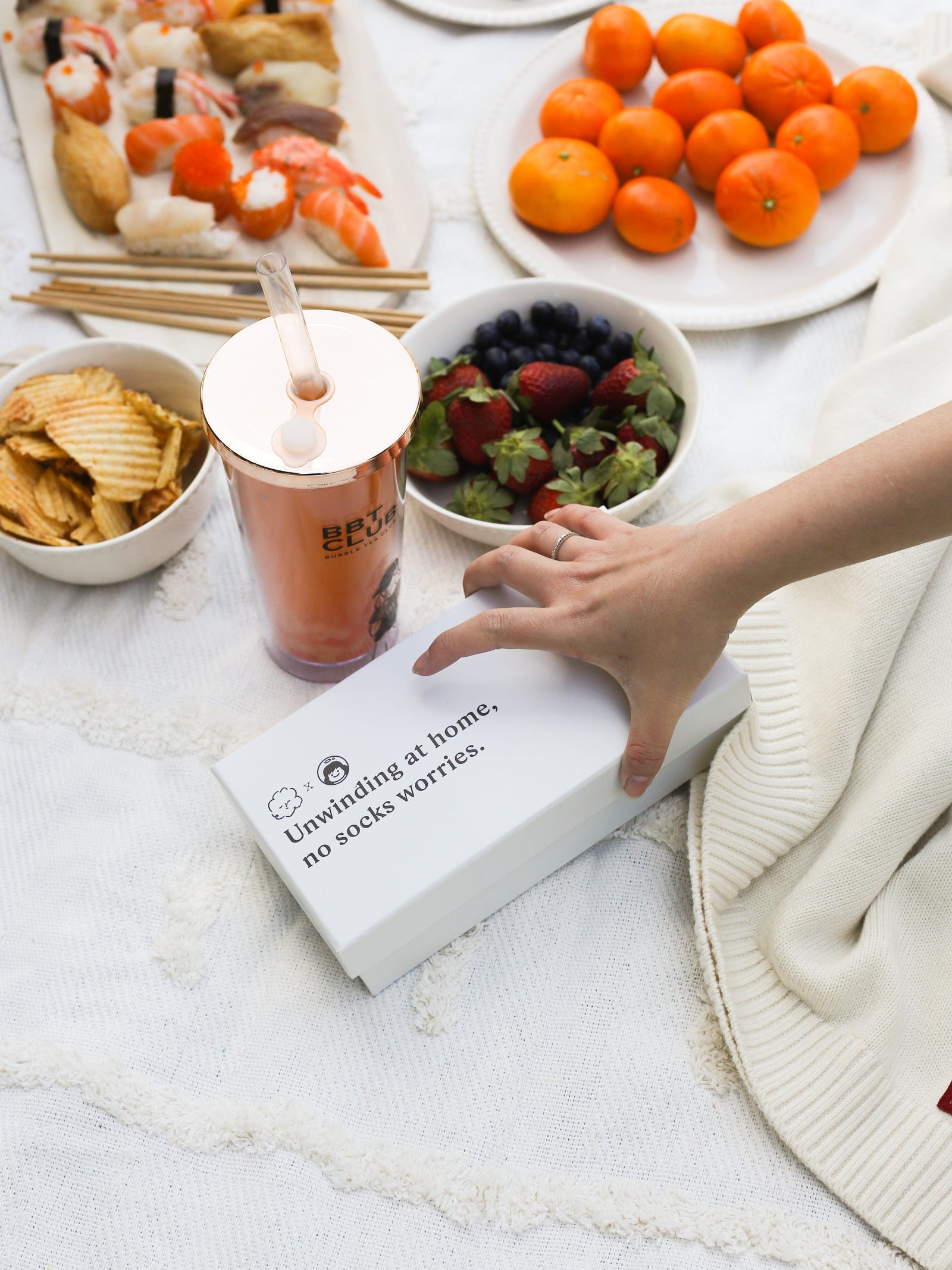 Paire X BBT Club Quarter Socks Gift Box