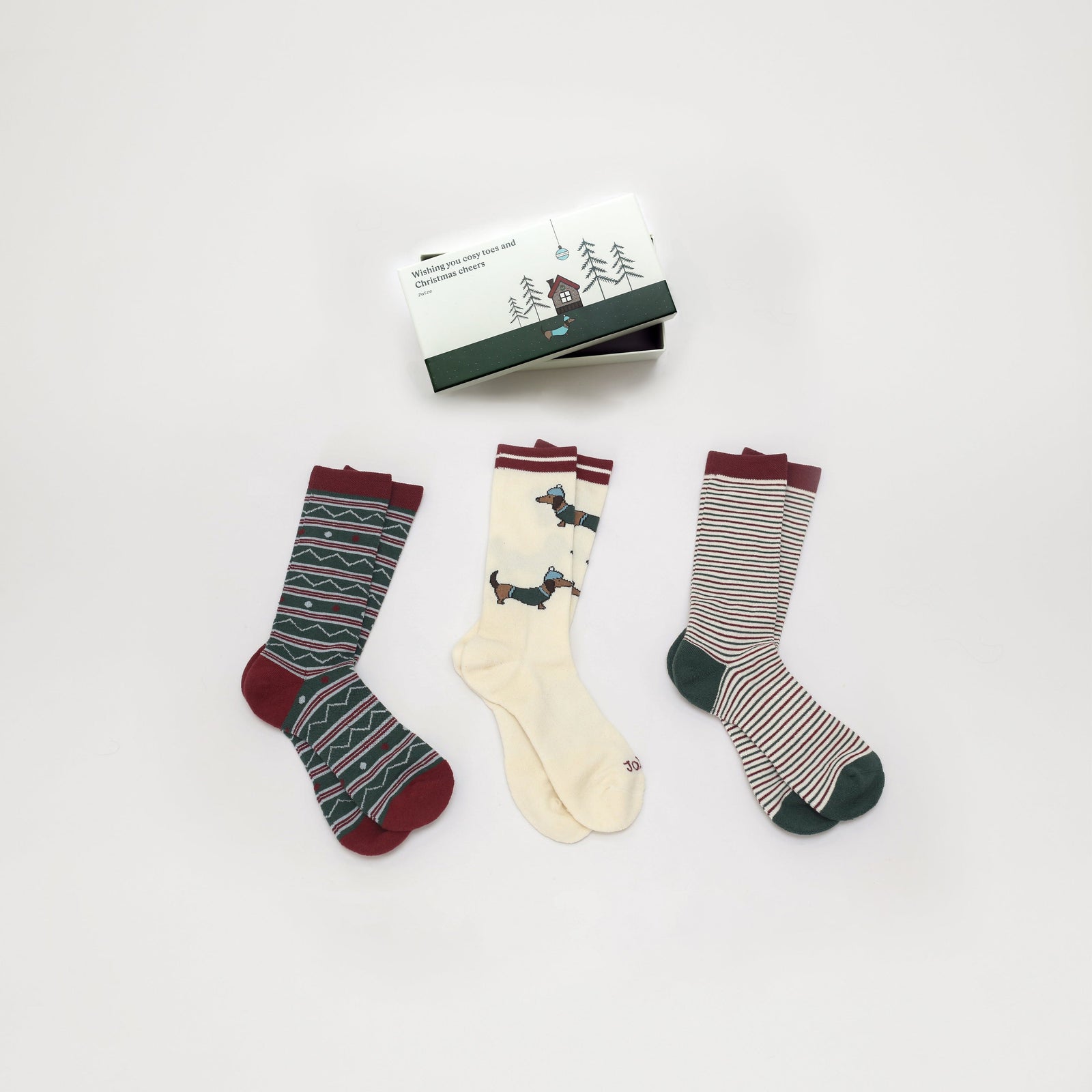 Seasonal Socks Gift Box