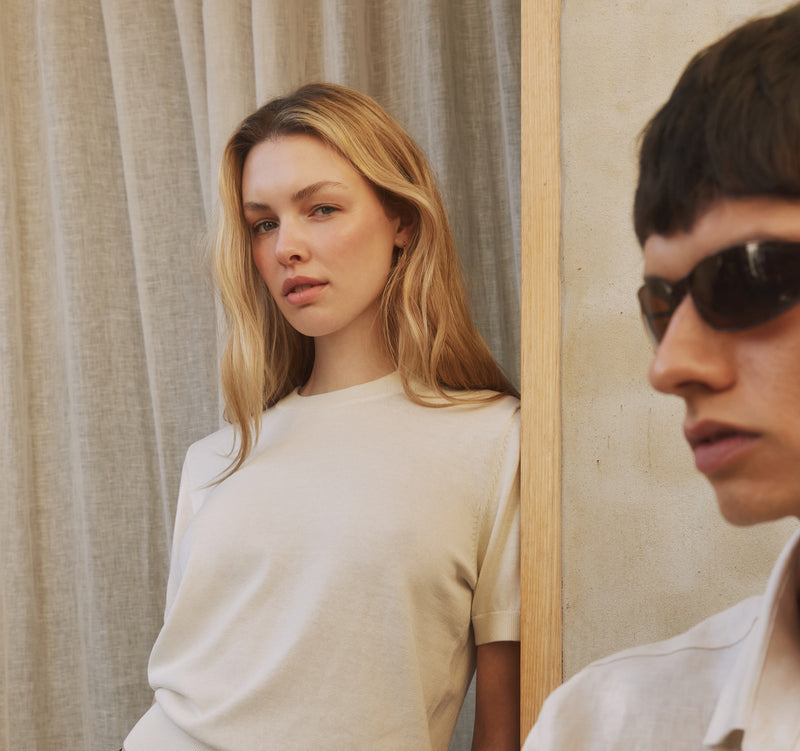 Lightweight knits with an easy polish