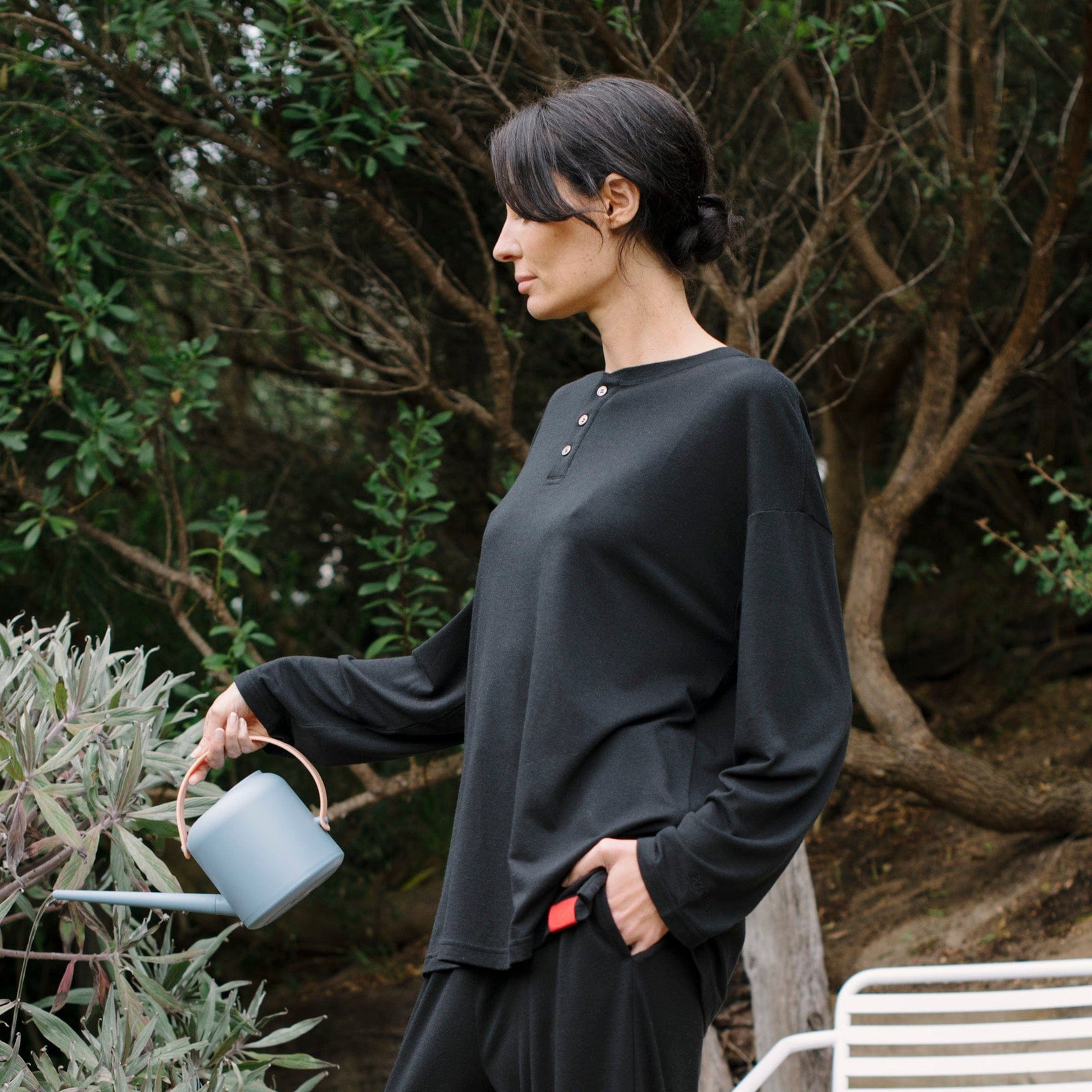 Merino-Blend Unisex Long Sleeve T-Shirt