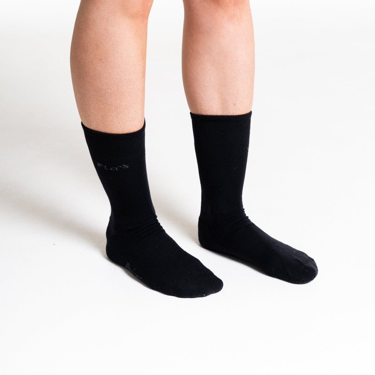 Cashmere & Australian Merino Wool Cushioned Dress Sock - Paire