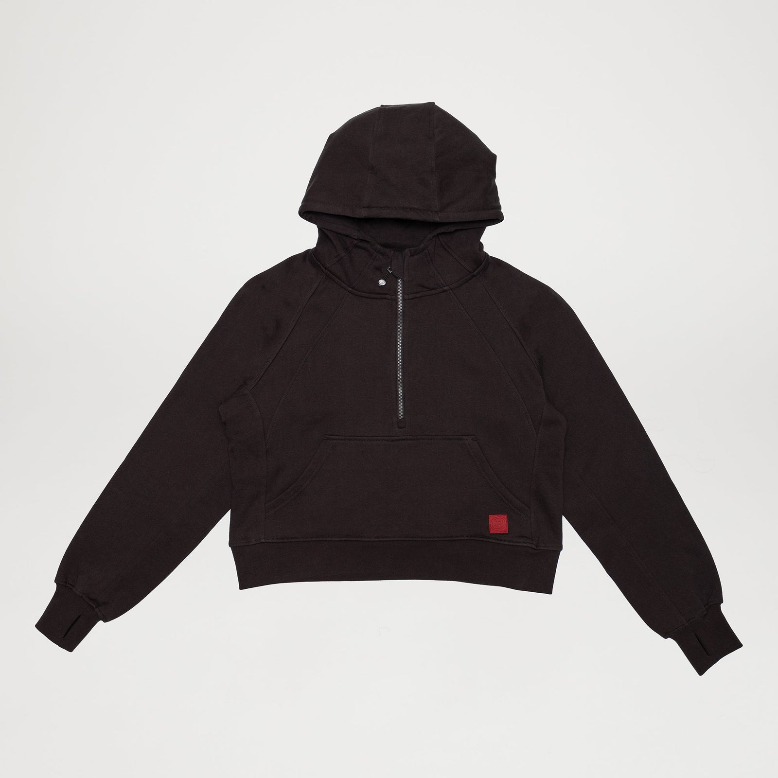 Women’s 100% Organic Cotton Half-Zip Hoodie