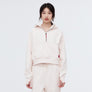 Women’s 100% Organic Cotton Half-Zip Hoodie