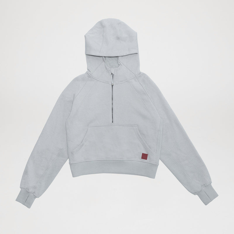 Women’s 100% Organic Cotton Half-Zip Hoodie