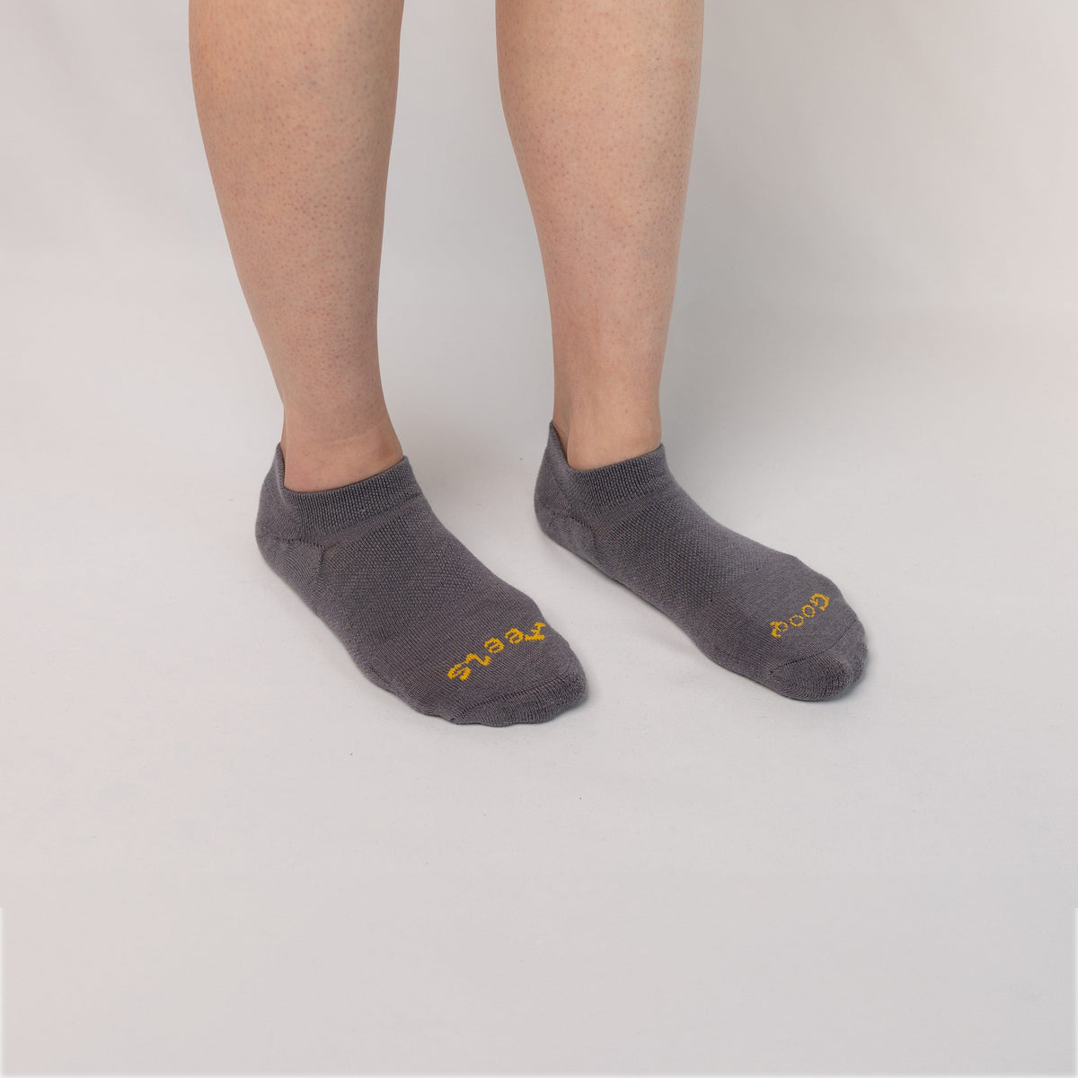 Australian Merino Wool-Blend Cushioned Ankle Socks - Paire