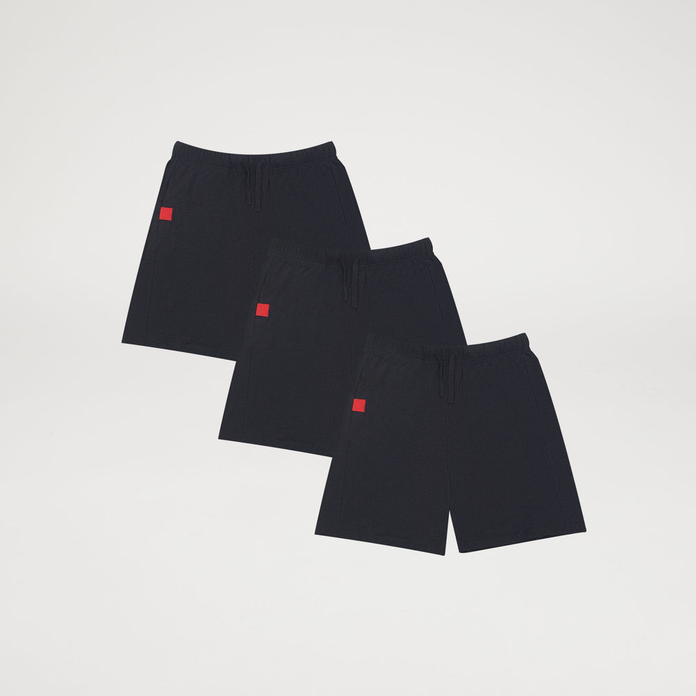 Merino-Blend Unisex Lounge Shorts / Pack of 3