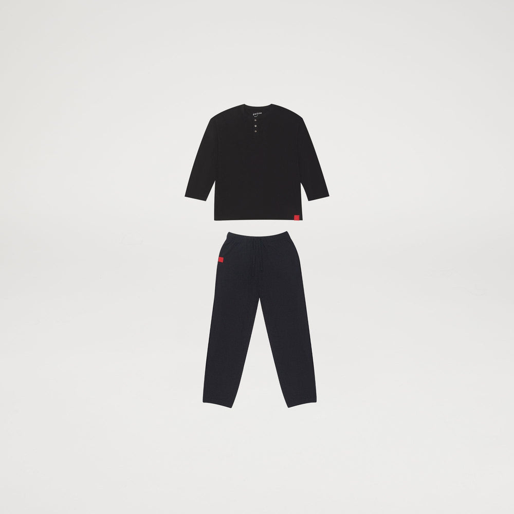 Merino-Blend Unisex Loungewear Long Set