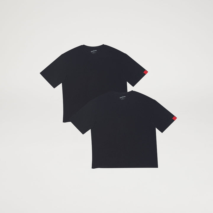 Merino-Blend Unisex Oversized T-Shirt / Pack of 2