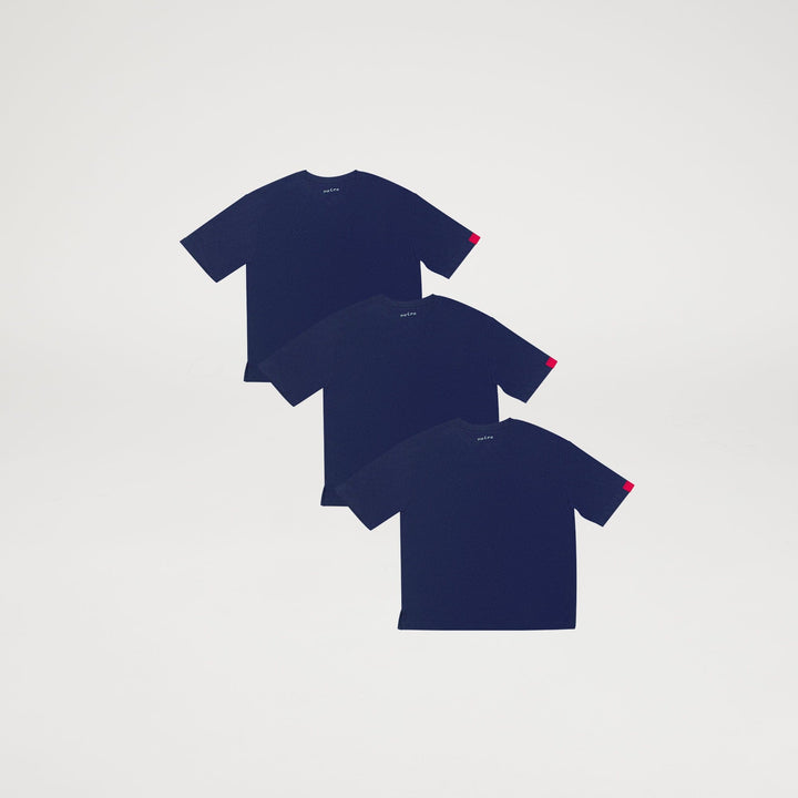 Merino-Blend Unisex Oversized T-Shirt / Pack of 3
