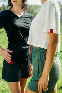 Women's BreezeBlend™ Cropped T-shirt
