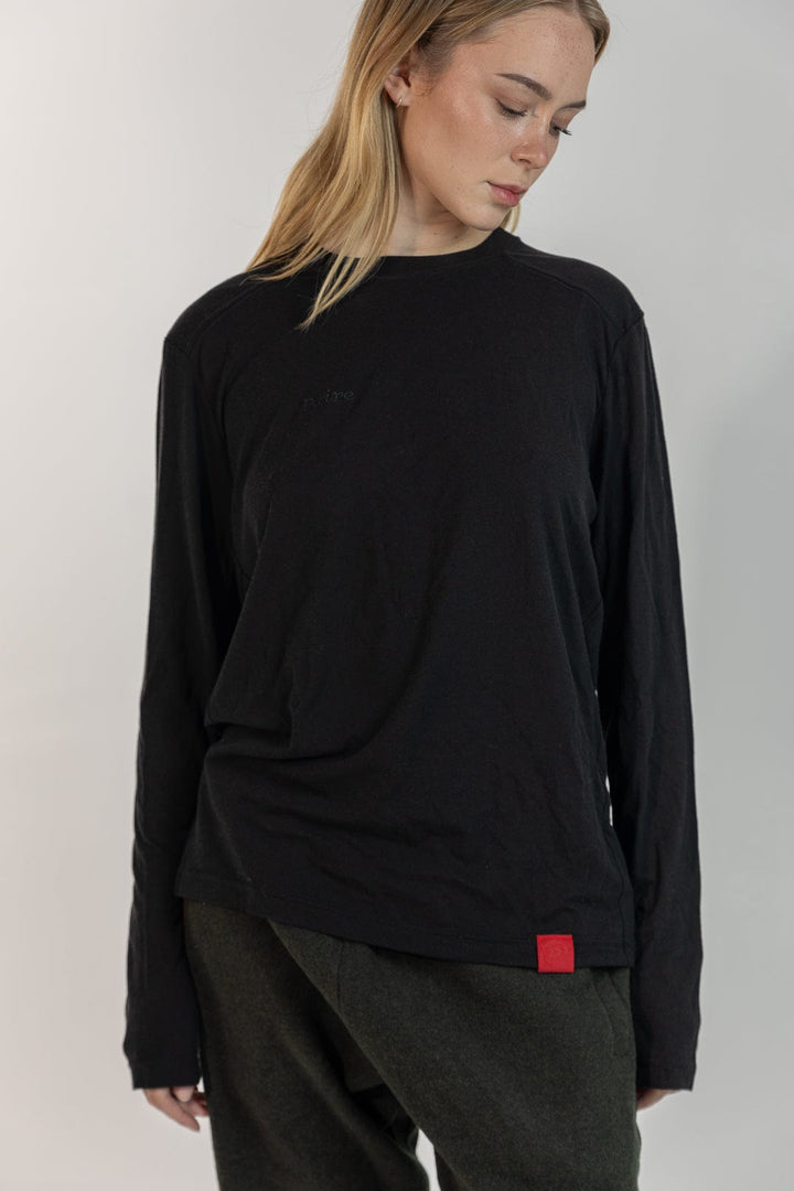 Merino-Blend Unisex Long Sleeve T-Shirt