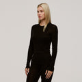 100% Superfine Merino Women's Thermal Long Sleeve
