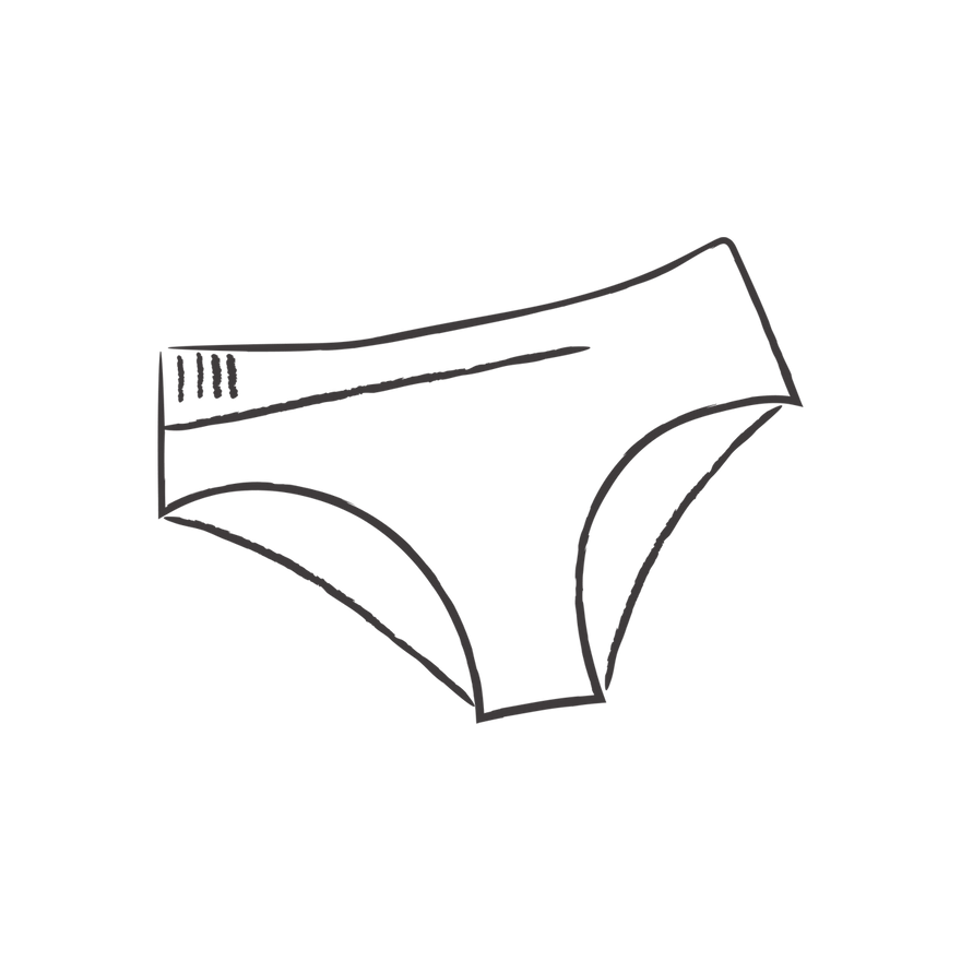 Women's High-Waisted Full Brief – Paire