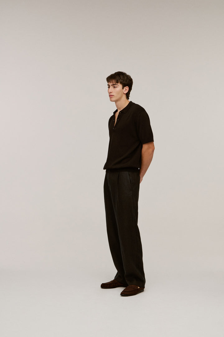Men's Linen Relaxed Trousers