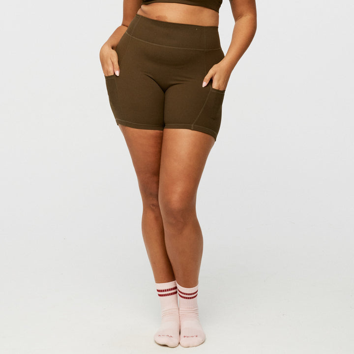Women's BioFlex™ High Rise Short with Pockets 5