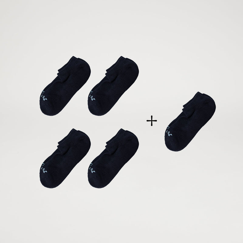 Ankle Sock / Pack of 4 + 1