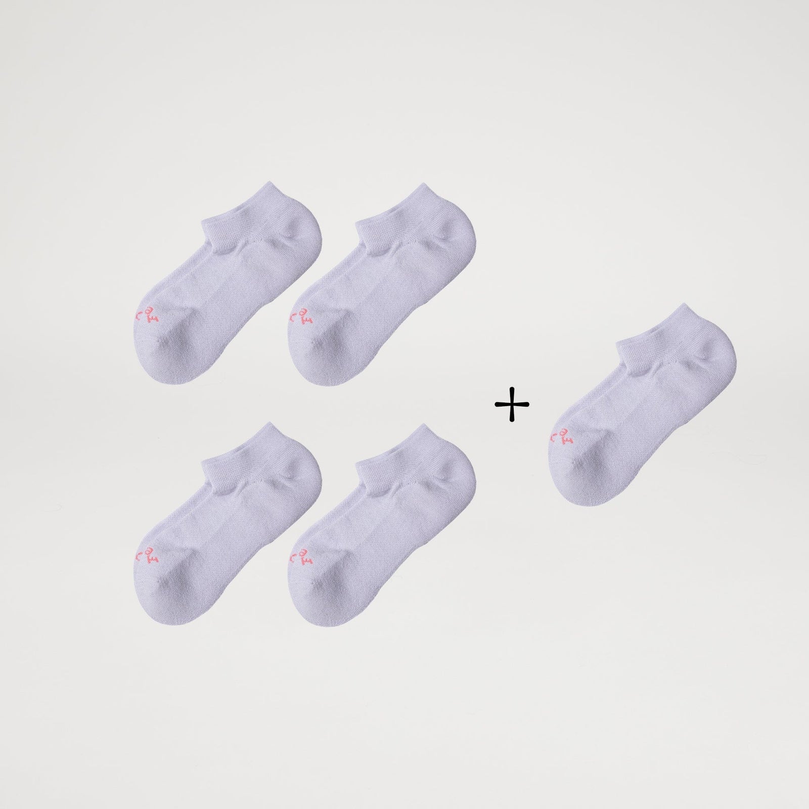 Ankle Sock / Pack of 4 + 1
