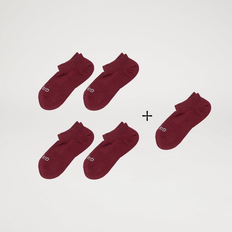 Ankle Sock / Pack of 4 + 1