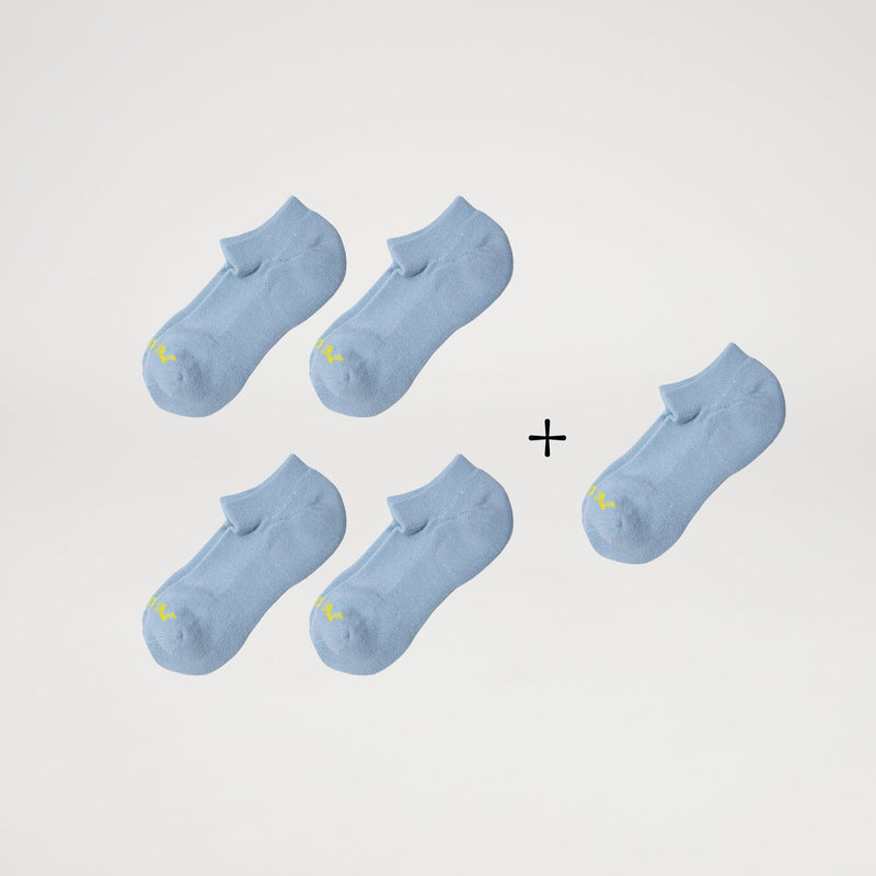 Ankle Sock / Pack of 4 + 1