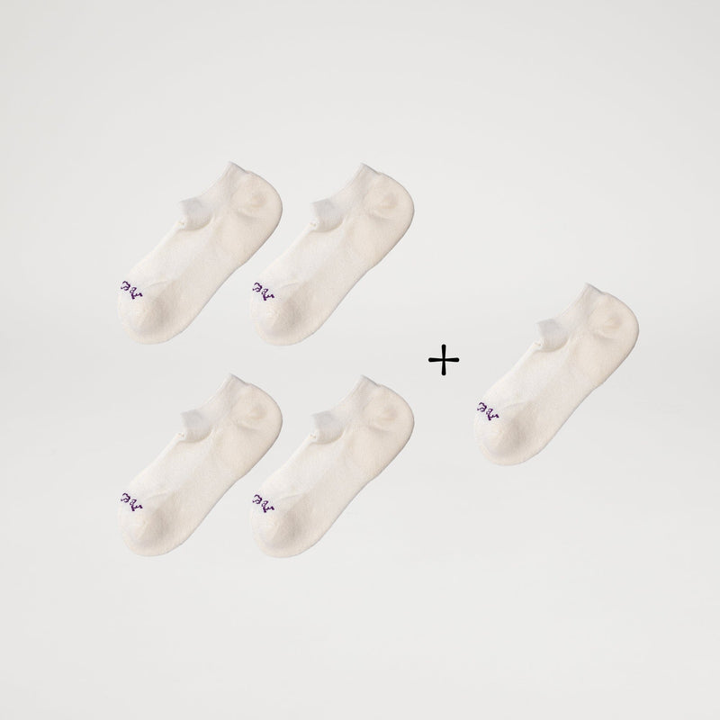 Ankle Sock / Pack of 4 + 1