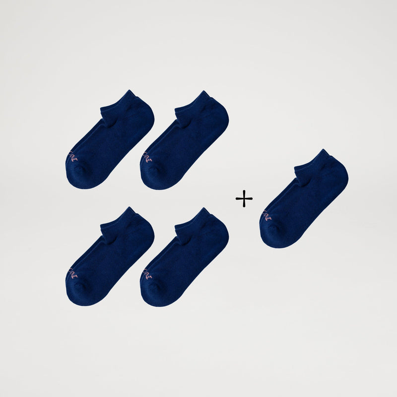 Ankle Sock / Pack of 4 + 1